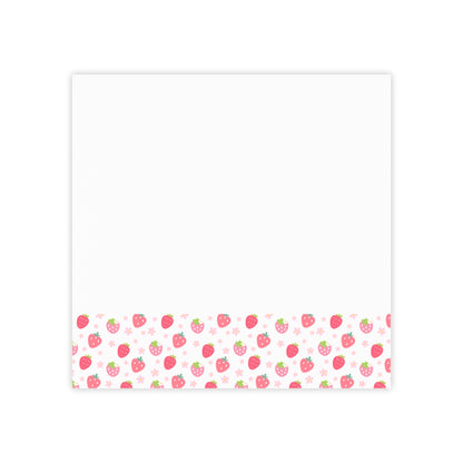 Strawberries and Daisies Post-it® Note Pads and Sticky Notes