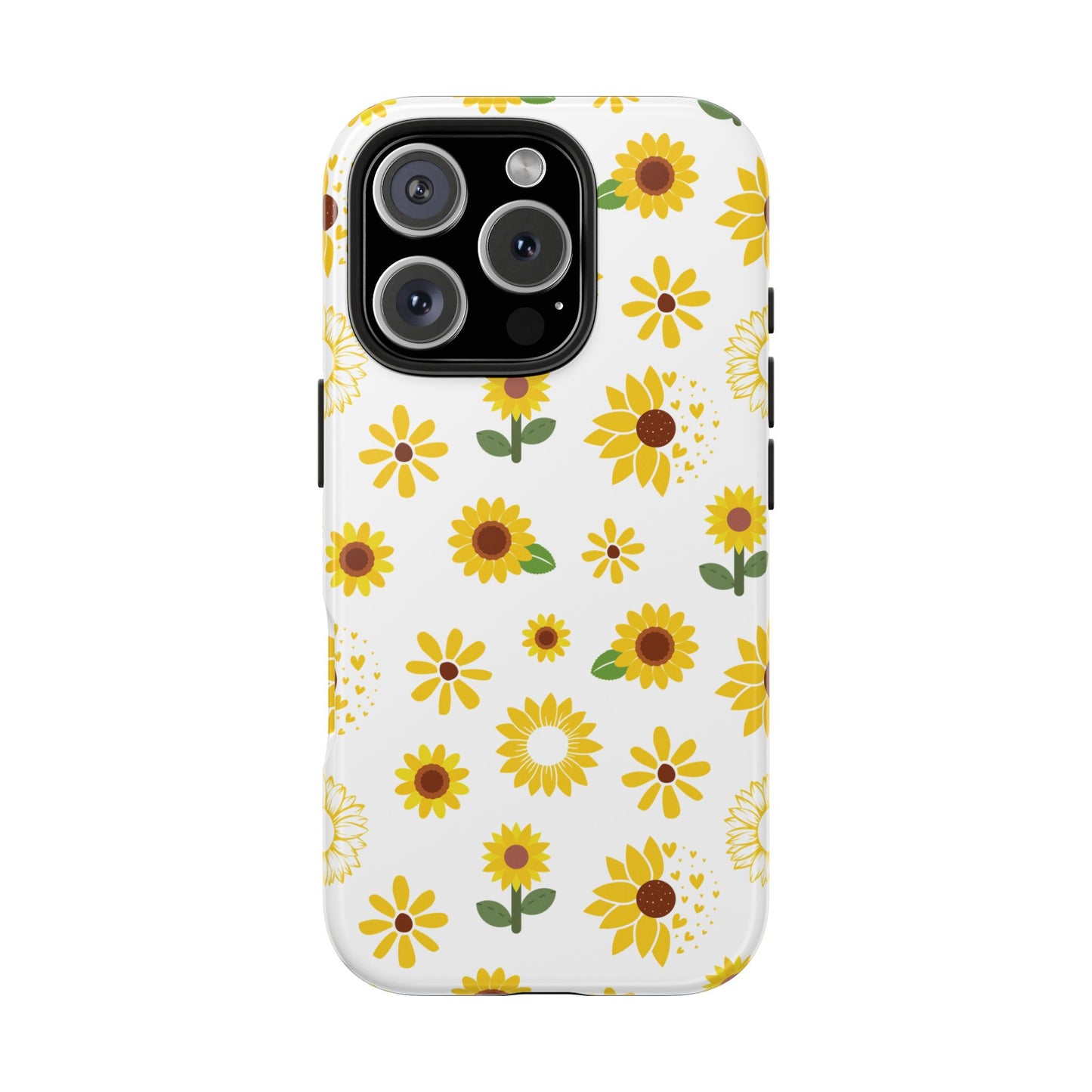 Sunflower Burst Tough Phone Case for iPhone and Samsung Galaxy