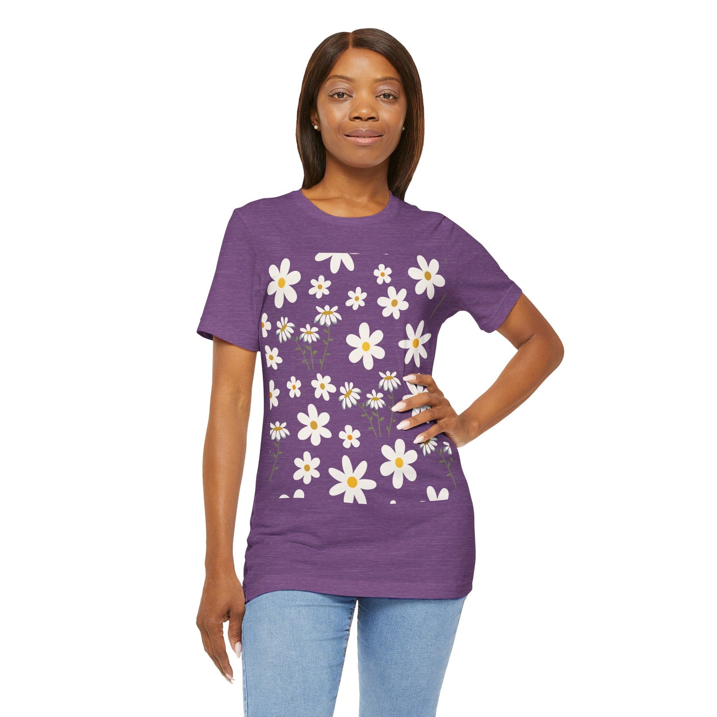 Daisy Meadow Flower Shirt - T - Shirt - Printify - Kristine Celestine