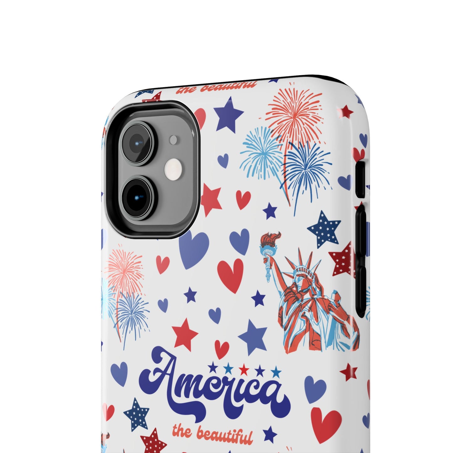 America the Beautiful Tough Phone Case for iPhone and Samsung Galaxy