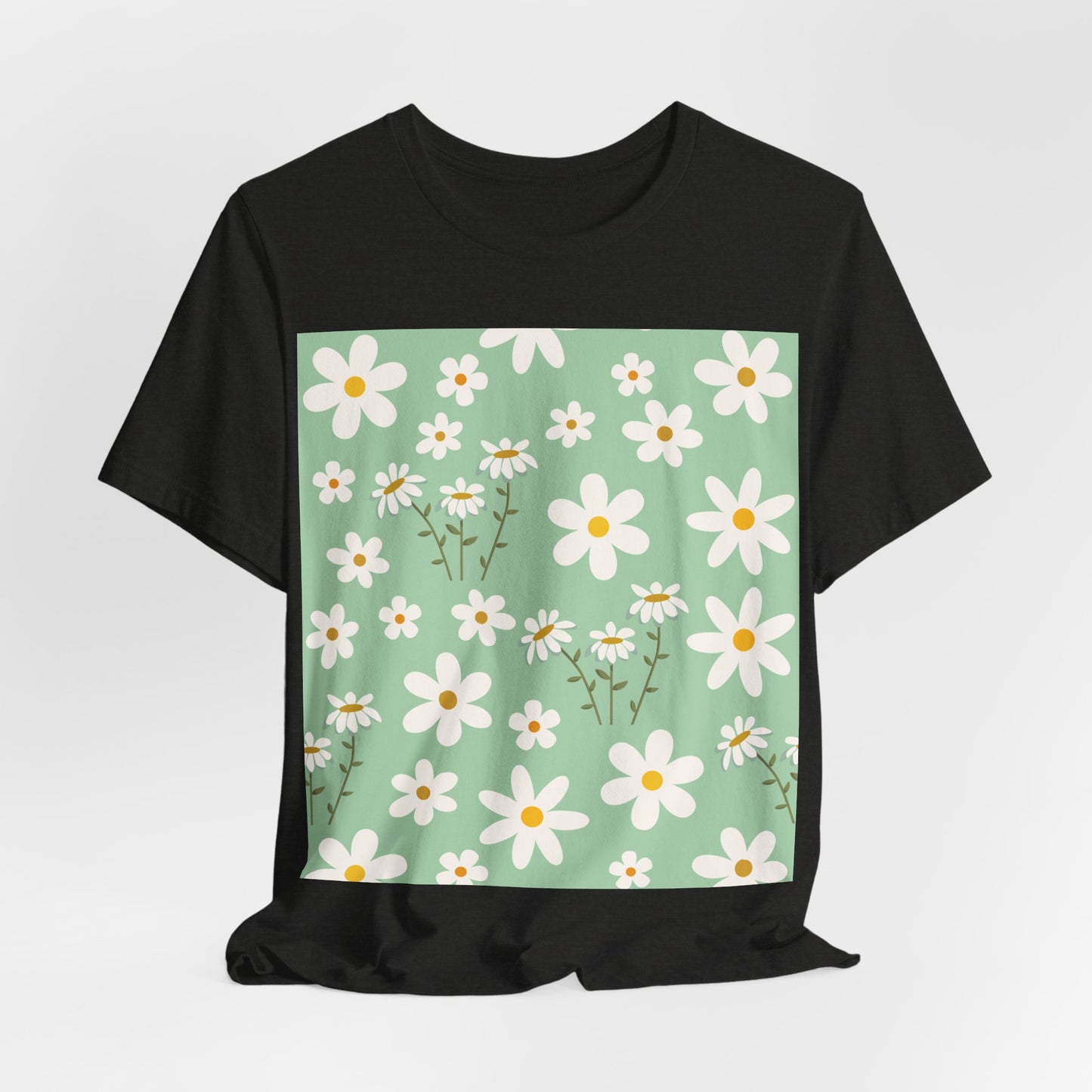 Mint Daisy Delight T - Shirt - T - Shirt - Kristine Celestine