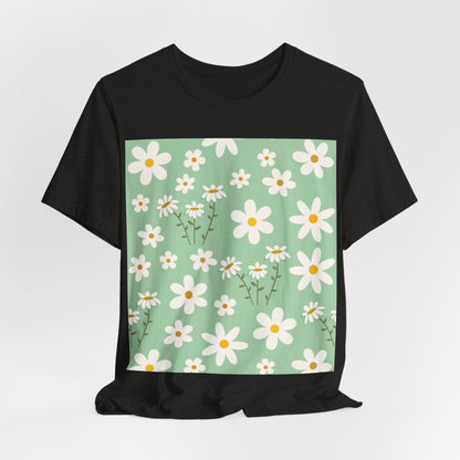 Mint Daisy Delight T - Shirt - T - Shirt - Kristine Celestine