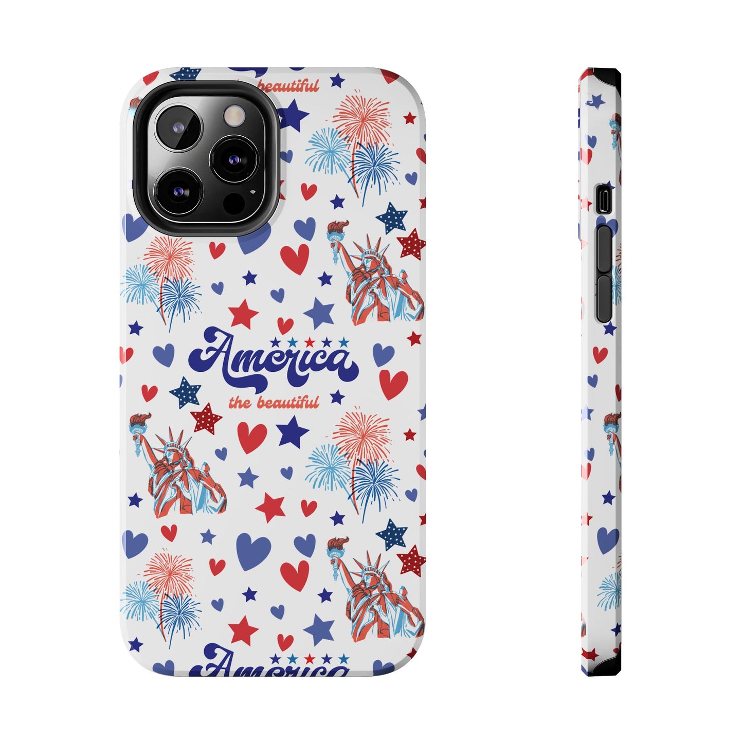 America the Beautiful Tough Phone Case for iPhone and Samsung Galaxy