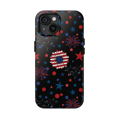 Starry Night America Tough Phone Case for iPhone and Samsung Galaxy