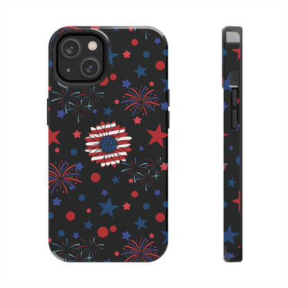 Starry Night America Tough Phone Case for iPhone and Samsung Galaxy