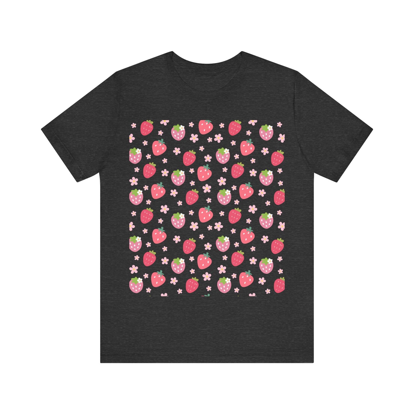 Strawberries and Daisies T - Shirt - T - Shirt - Kristine Celestine