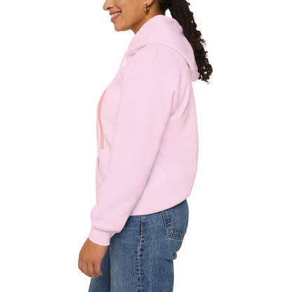 Coral Pink Stripes Hoodie - Hoodie - Kristine Celestine