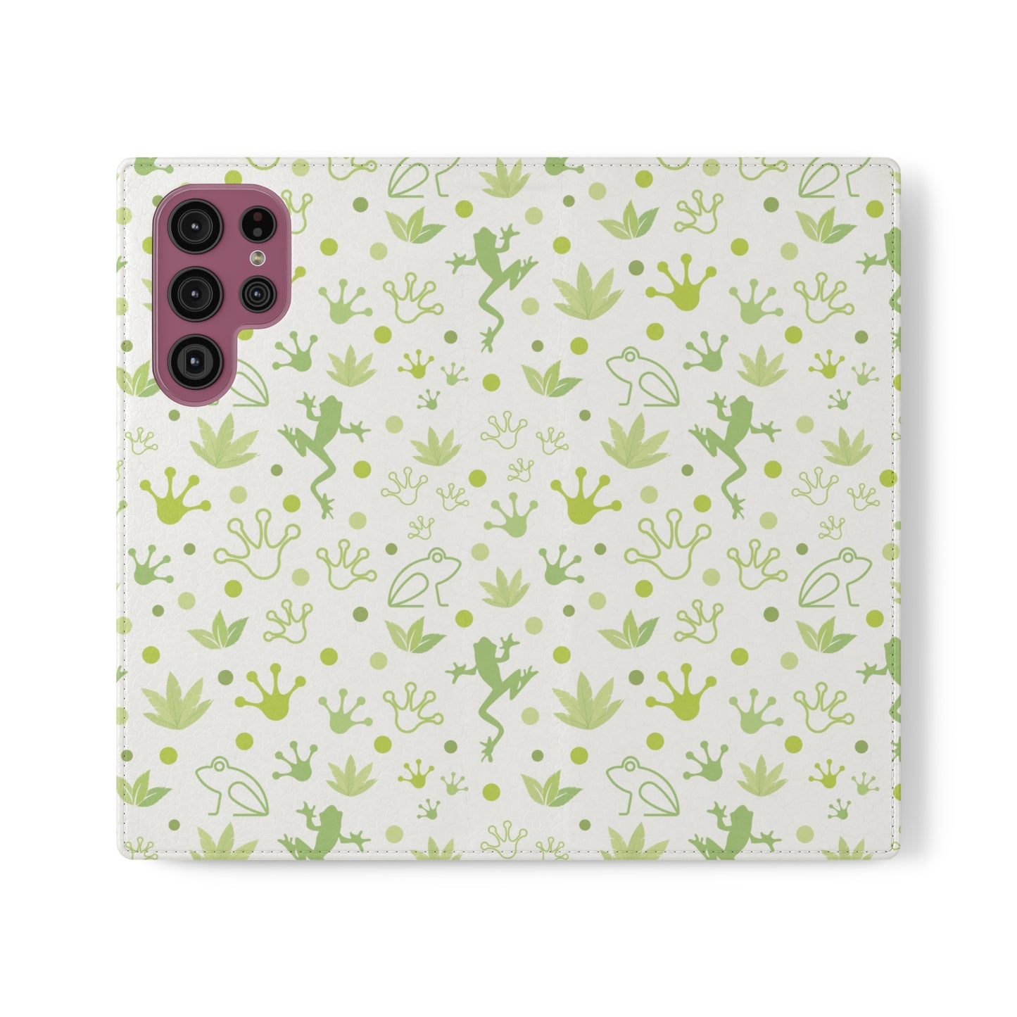 Froggy Flip Phone Case Cover with Pockets - Phone Case - Kristine Celestine