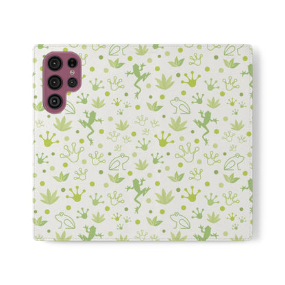 Froggy Flip Phone Case Cover with Pockets - Phone Case - Kristine Celestine