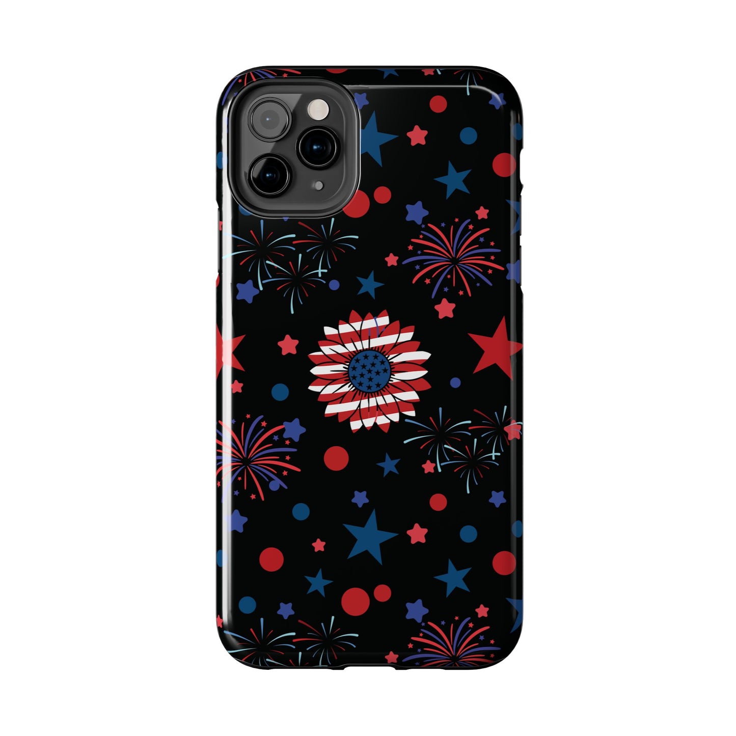 Starry Night America Tough Phone Case for iPhone and Samsung Galaxy