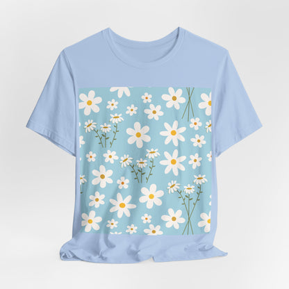 Sky Blue Daisy T - Shirt - T - Shirt - Kristine Celestine