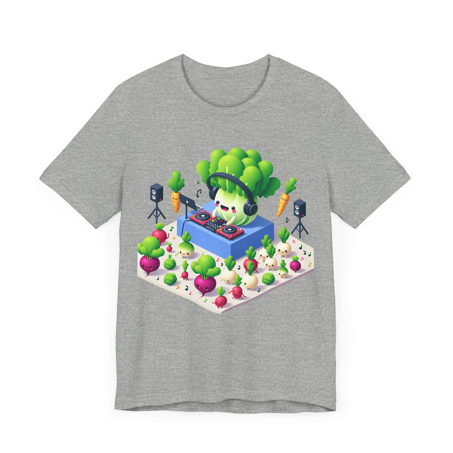 Veggie Party DJ Lettuce Turning Up the Beet T-Shirt