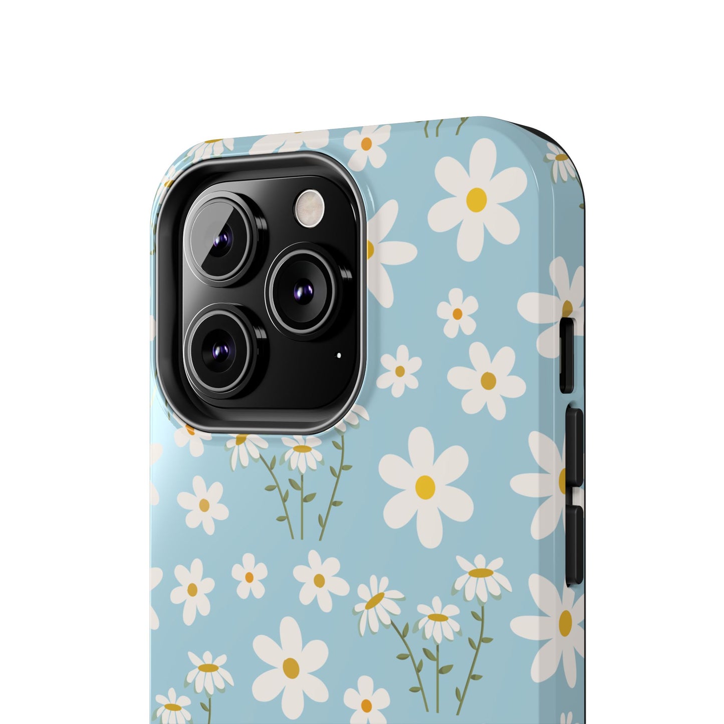 Sky Blue Daisy Tough Phone Case for iPhone and Samsung Galaxy