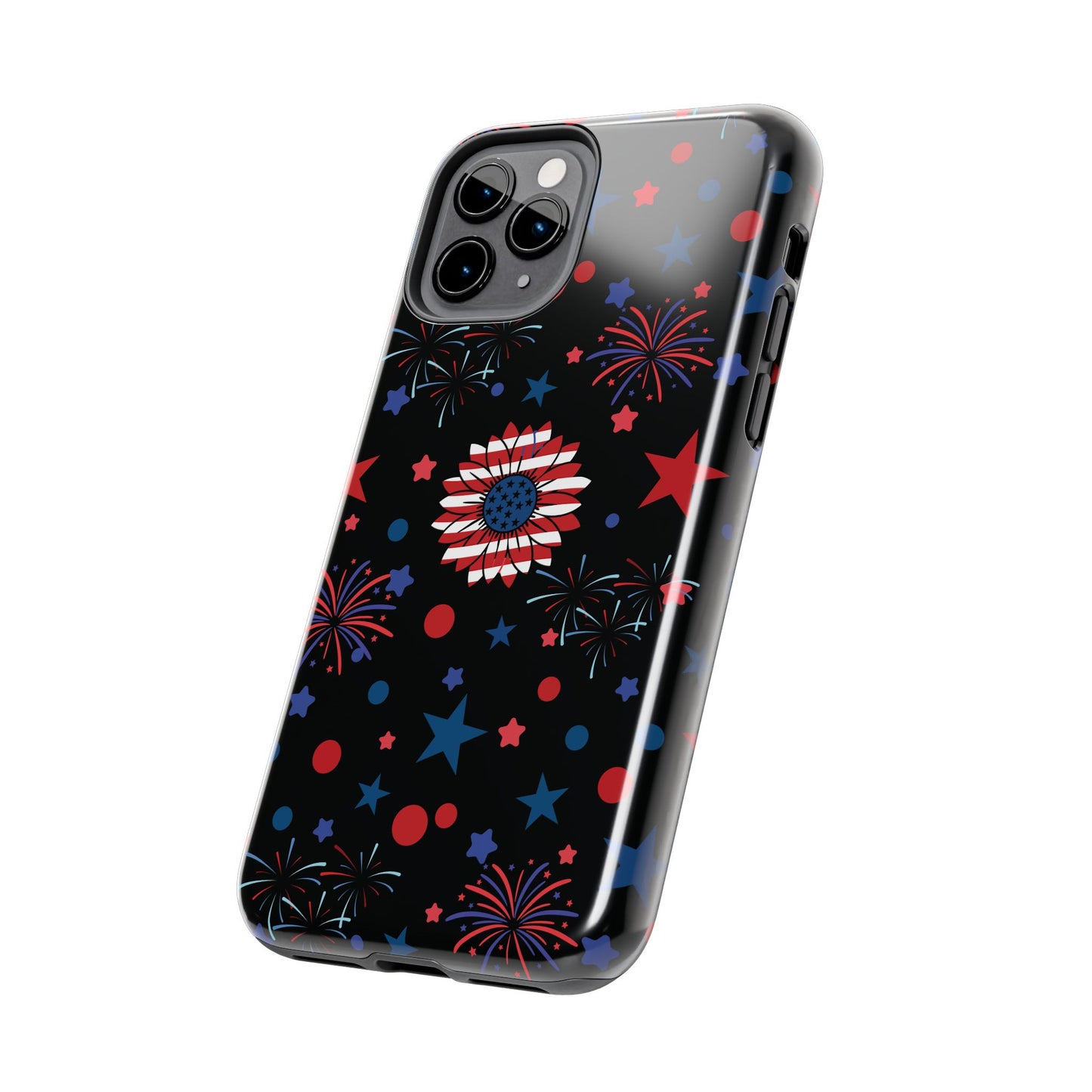 Starry Night America Tough Phone Case for iPhone and Samsung Galaxy