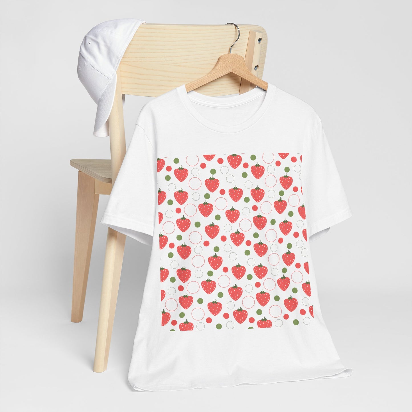 Red Strawberry Bubbles T - Shirt - T - Shirt - Kristine Celestine