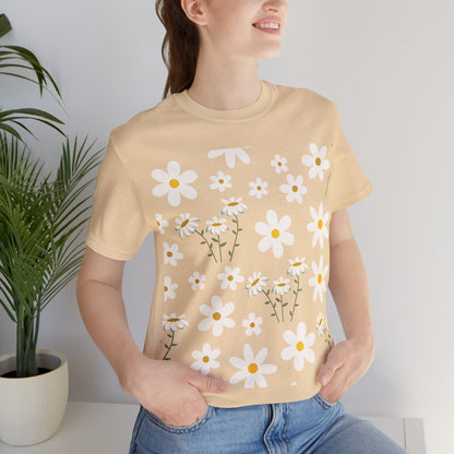 Daisy Meadow Flower Shirt - T - Shirt - Printify - Kristine Celestine