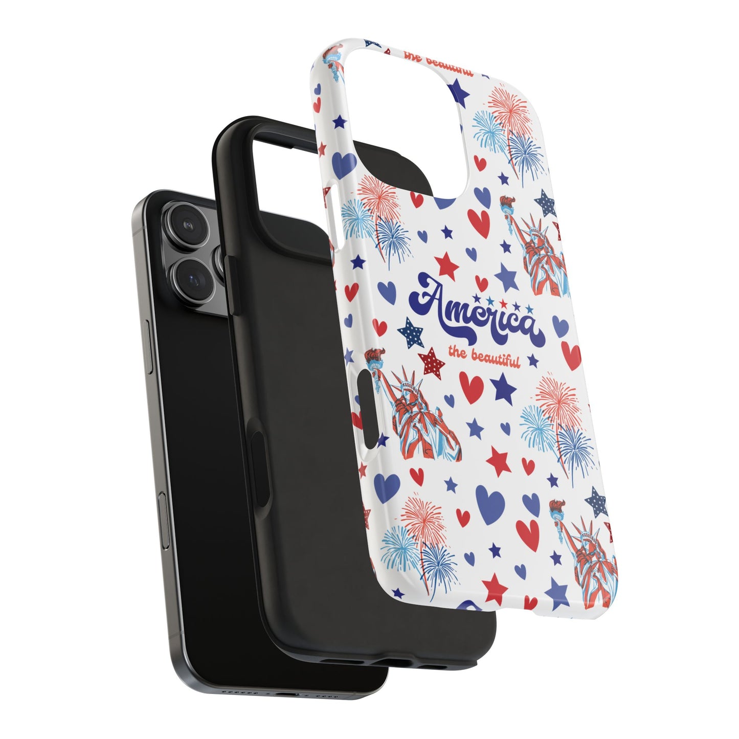 America the Beautiful Tough Phone Case for iPhone and Samsung Galaxy