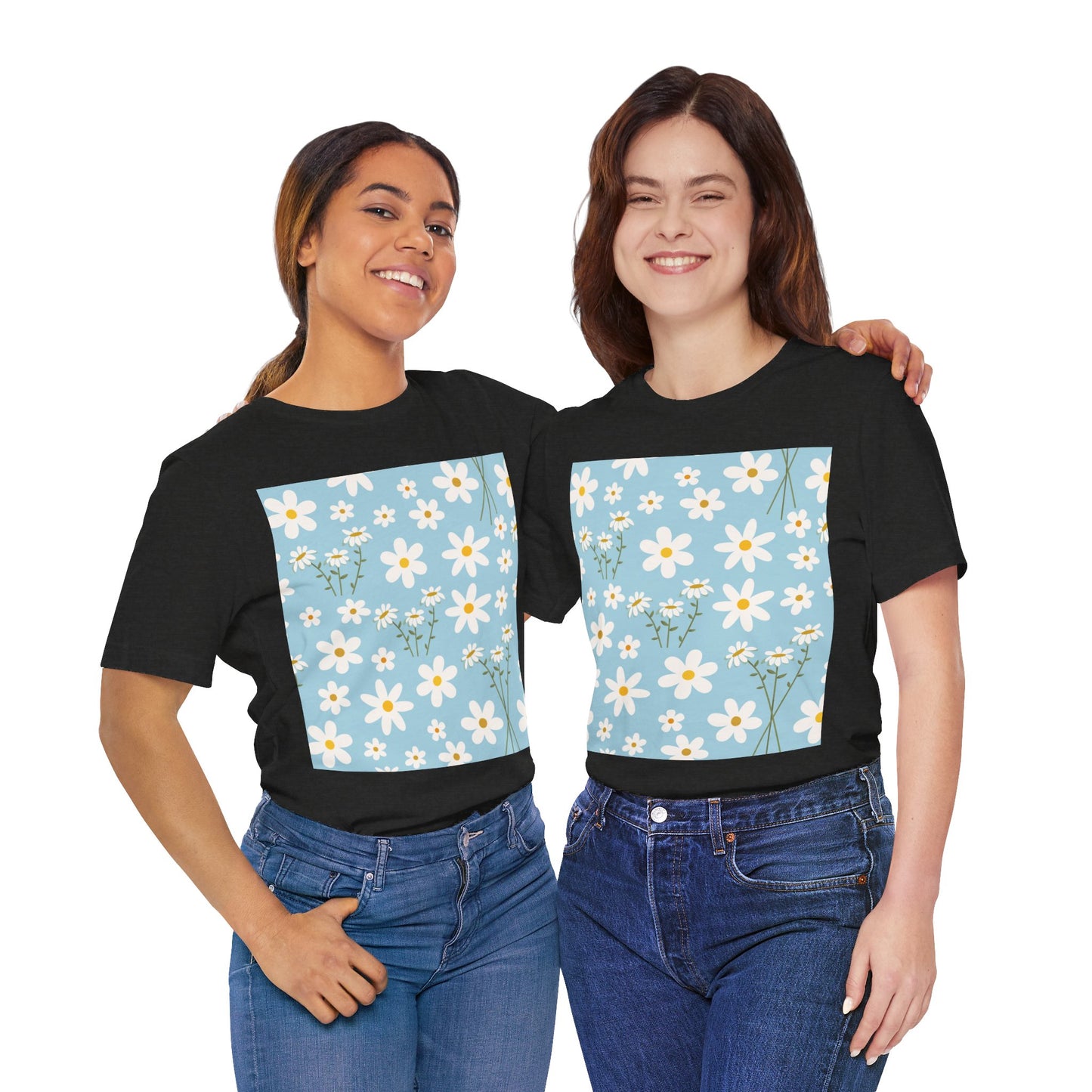 Sky Blue Daisy T - Shirt - T - Shirt - Kristine Celestine