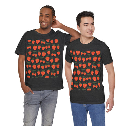 Tropical Strawberry T - Shirt - T - Shirt - Kristine Celestine