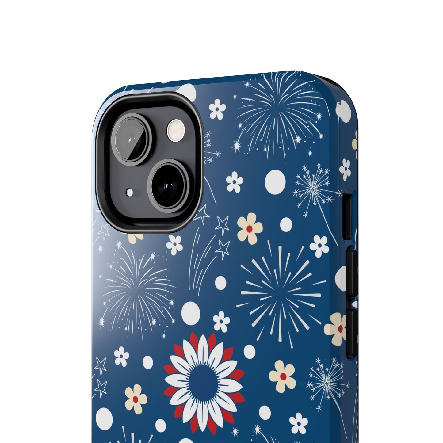 USA Daisy Fireworks Tough Phone Case for iPhone and Samsung Galaxy