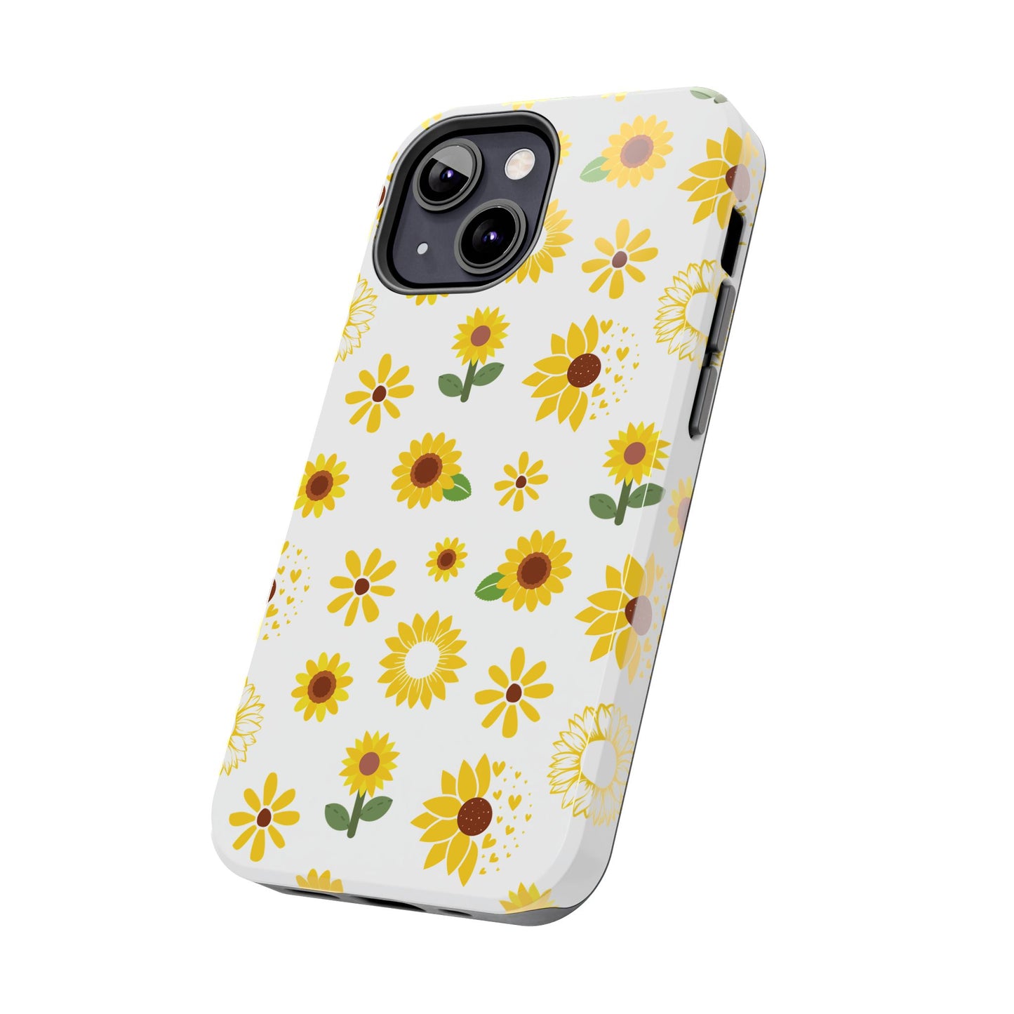 Sunflower Burst Tough Phone Case for iPhone and Samsung Galaxy