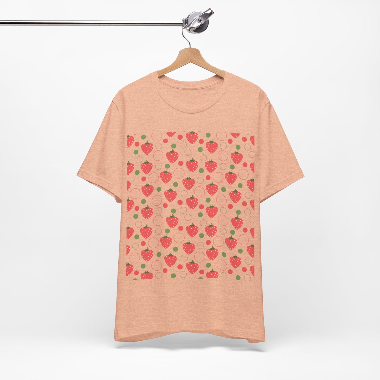 Red Strawberry Bubbles T - Shirt - T - Shirt - Kristine Celestine