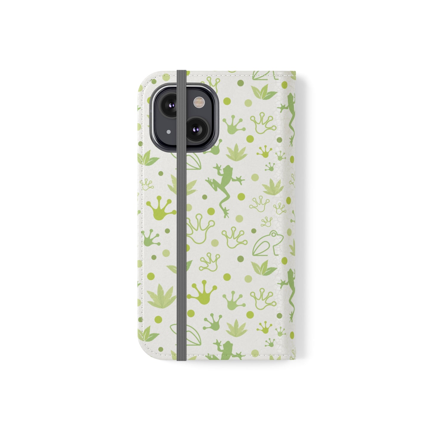 Froggy Flip Phone Case Cover with Pockets - Phone Case - Kristine Celestine