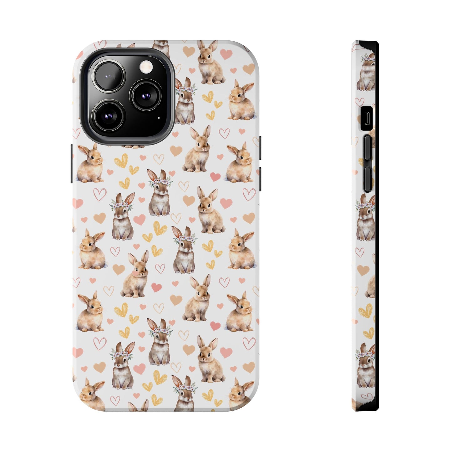 Bunny Love Tough Phone Case for iPhone and Samsung Galaxy