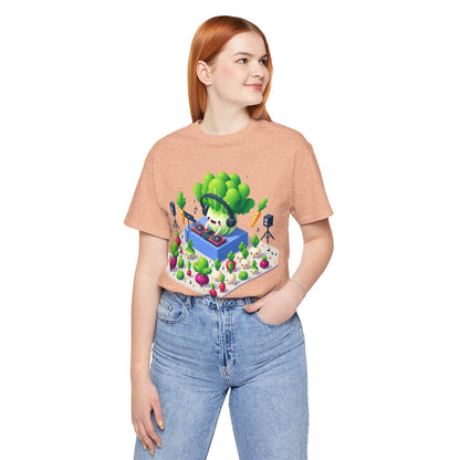 Veggie Party DJ Lettuce Turning Up the Beet T-Shirt