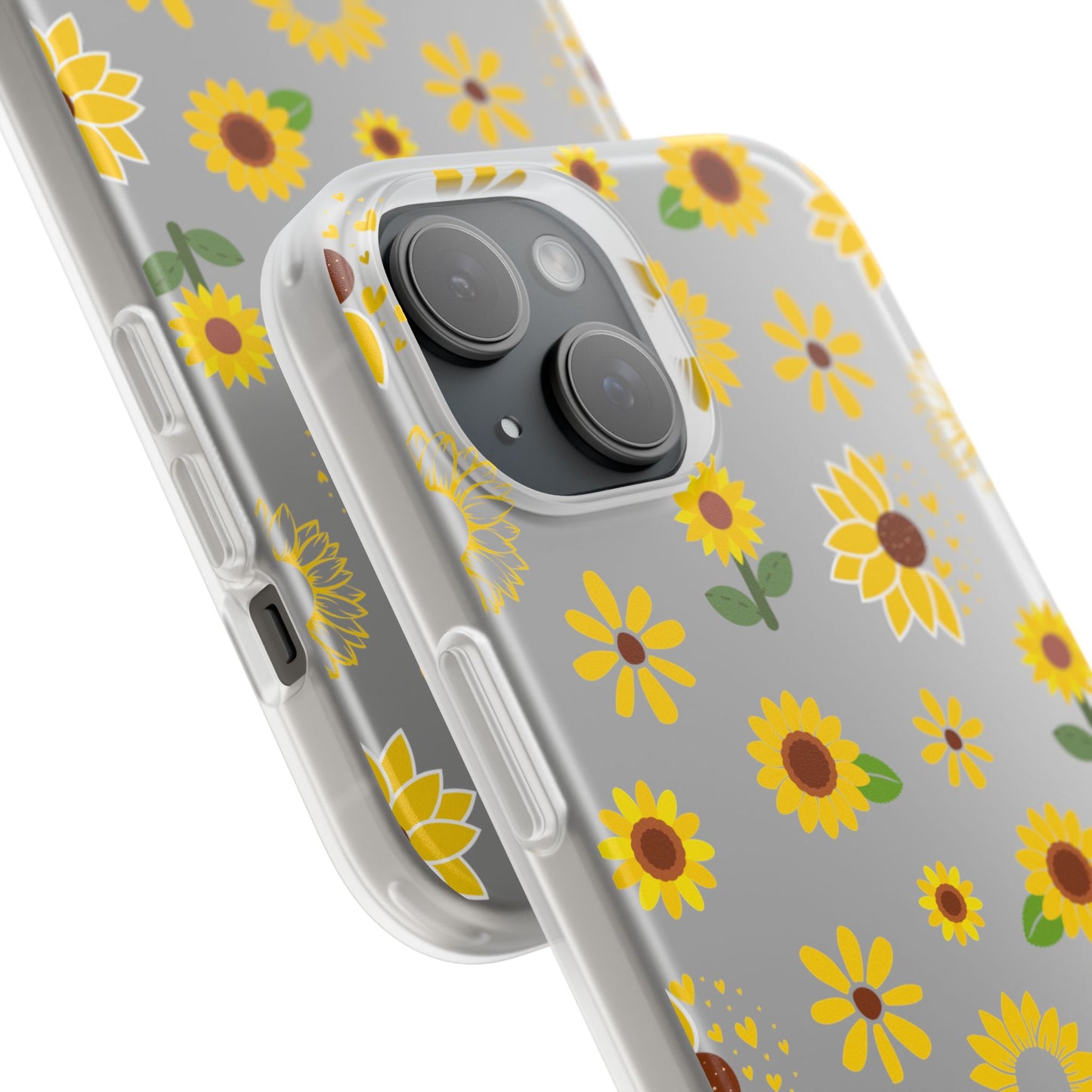 Sunflower Burst Flexible Phone Case iPhone Case Samsung Galaxy