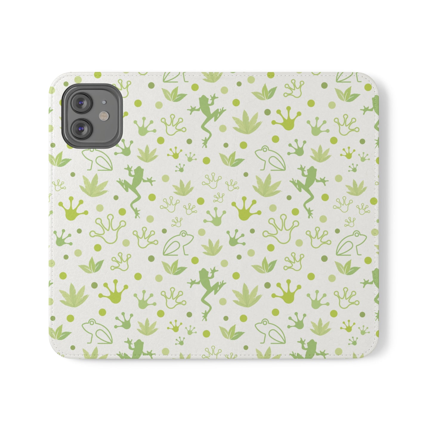 Froggy Flip Phone Case Cover with Pockets - Phone Case - Kristine Celestine