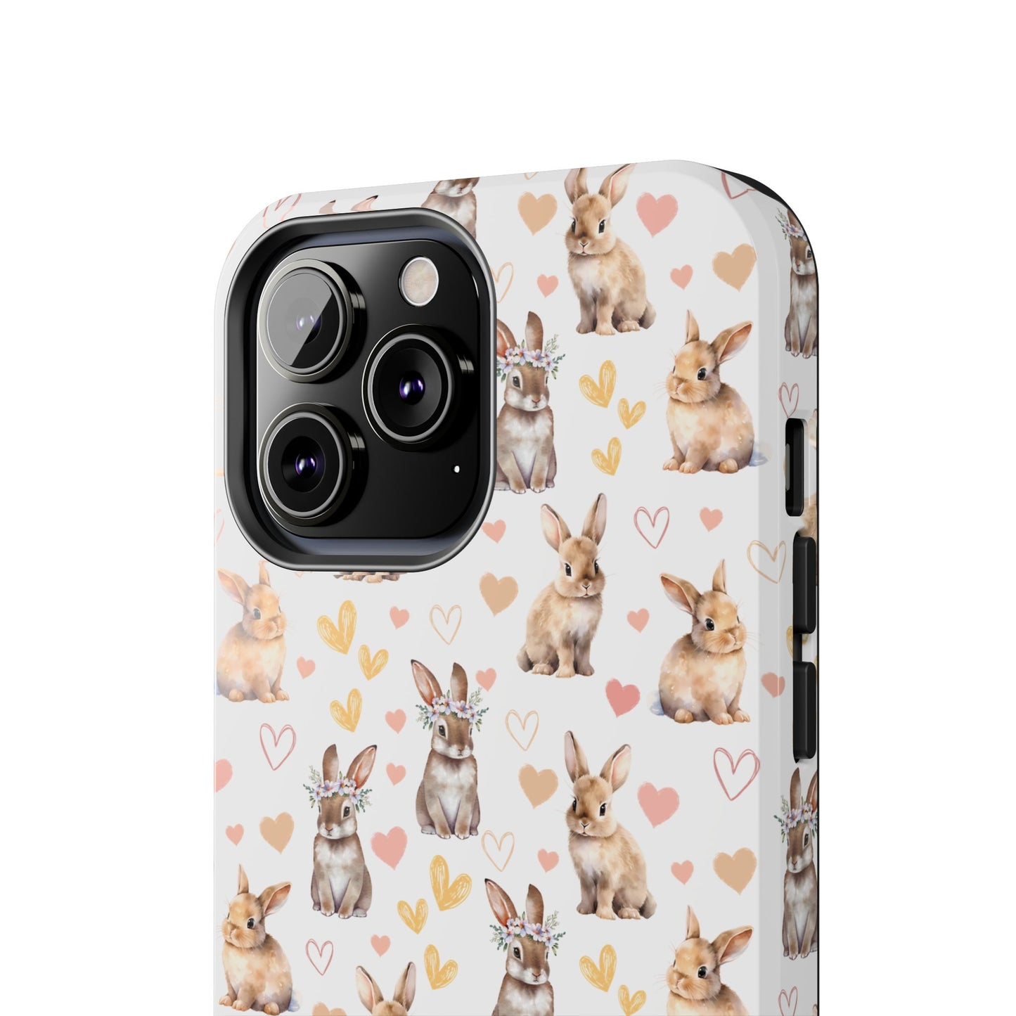 Bunny Love Tough Phone Case for iPhone and Samsung Galaxy