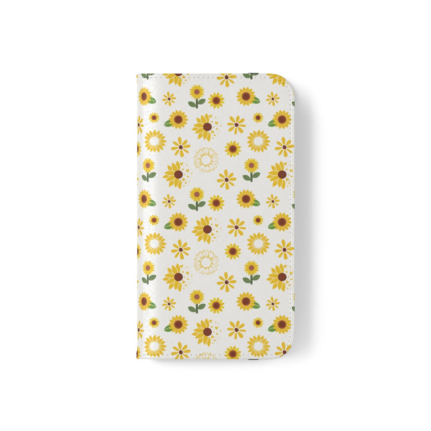 Sunflower Burst Flip Phone Case Cover with Pockets - Phone Case - Kristine Celestine