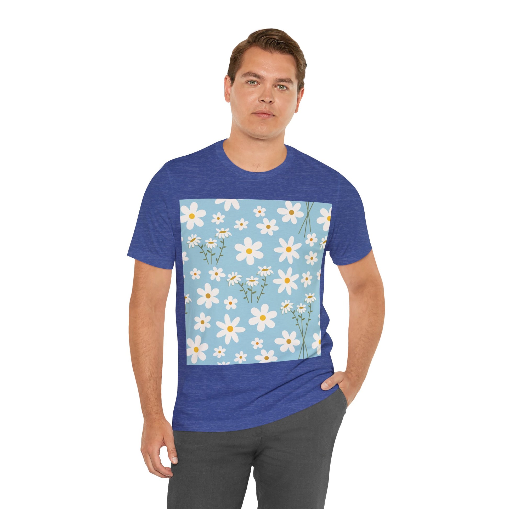 Sky Blue Daisy T - Shirt - T - Shirt - Kristine Celestine