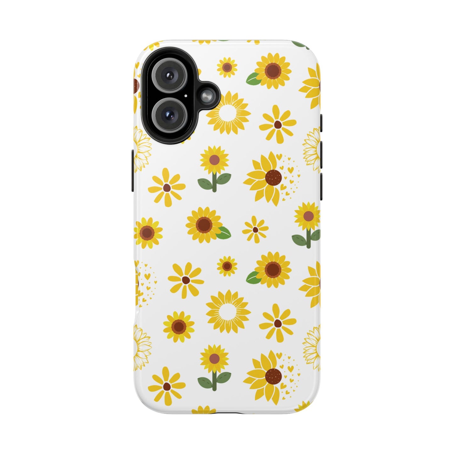 Sunflower Burst Tough Phone Case for iPhone and Samsung Galaxy