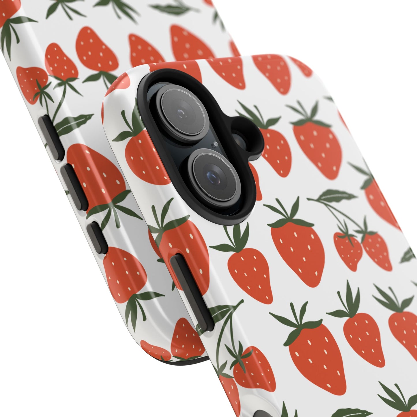 Tropical Strawberry Tough Phone Case for iPhone and Samsung Galaxy