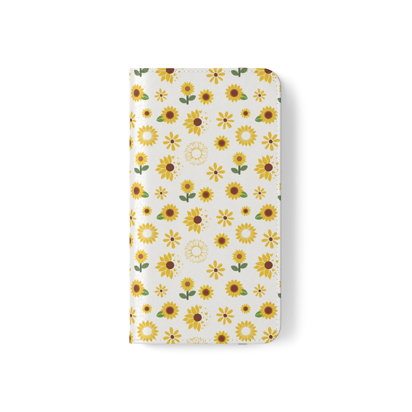 Sunflower Burst Flip Phone Case Cover with Pockets - Phone Case - Kristine Celestine