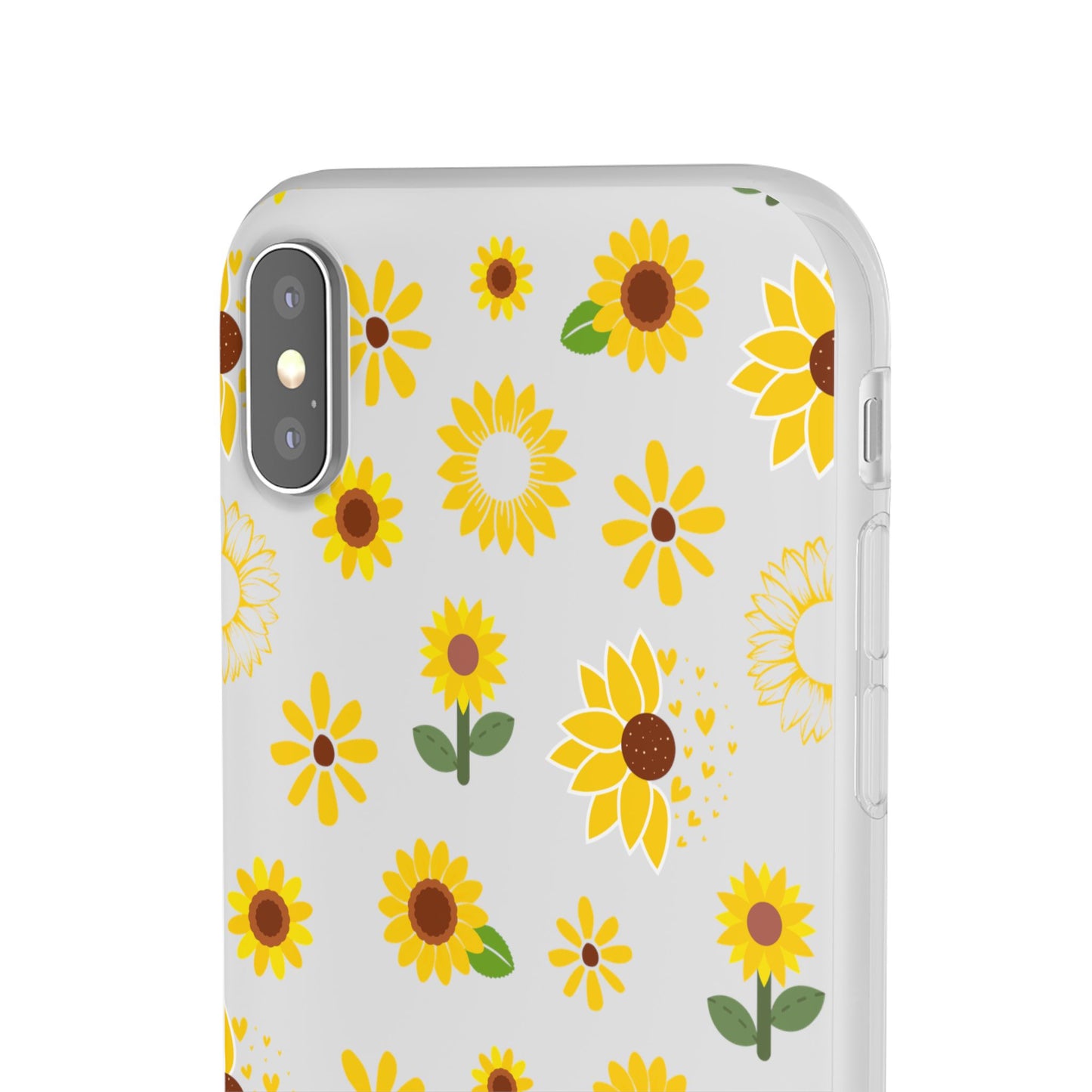 Sunflower Burst Flexible Phone Case iPhone Case Samsung Galaxy