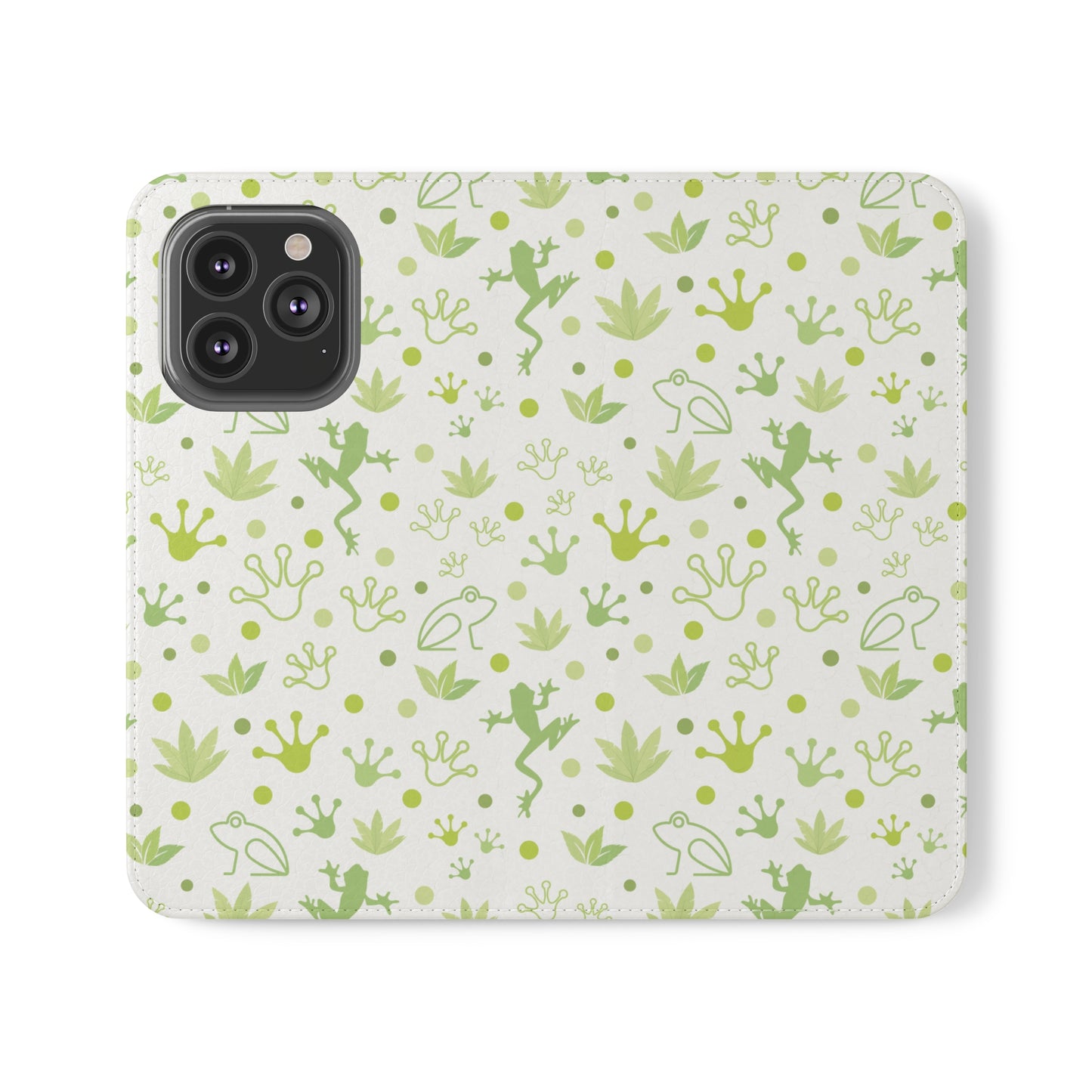 Froggy Flip Phone Case Cover with Pockets - Phone Case - Kristine Celestine