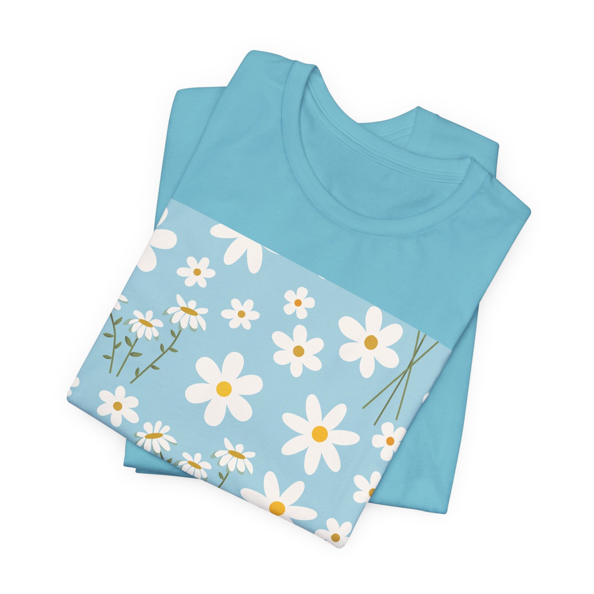 Sky Blue Daisy T - Shirt - T - Shirt - Kristine Celestine