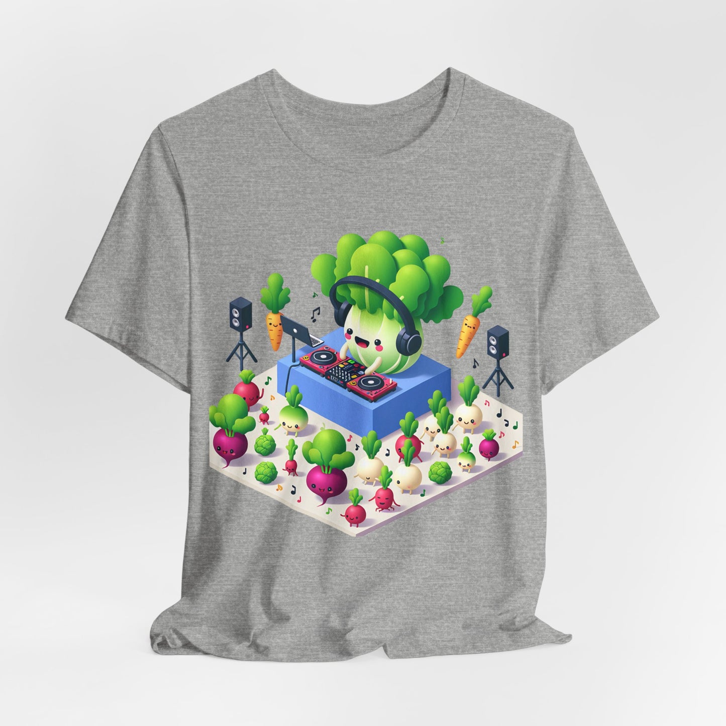 Veggie Party DJ Lettuce Turning Up the Beet T-Shirt