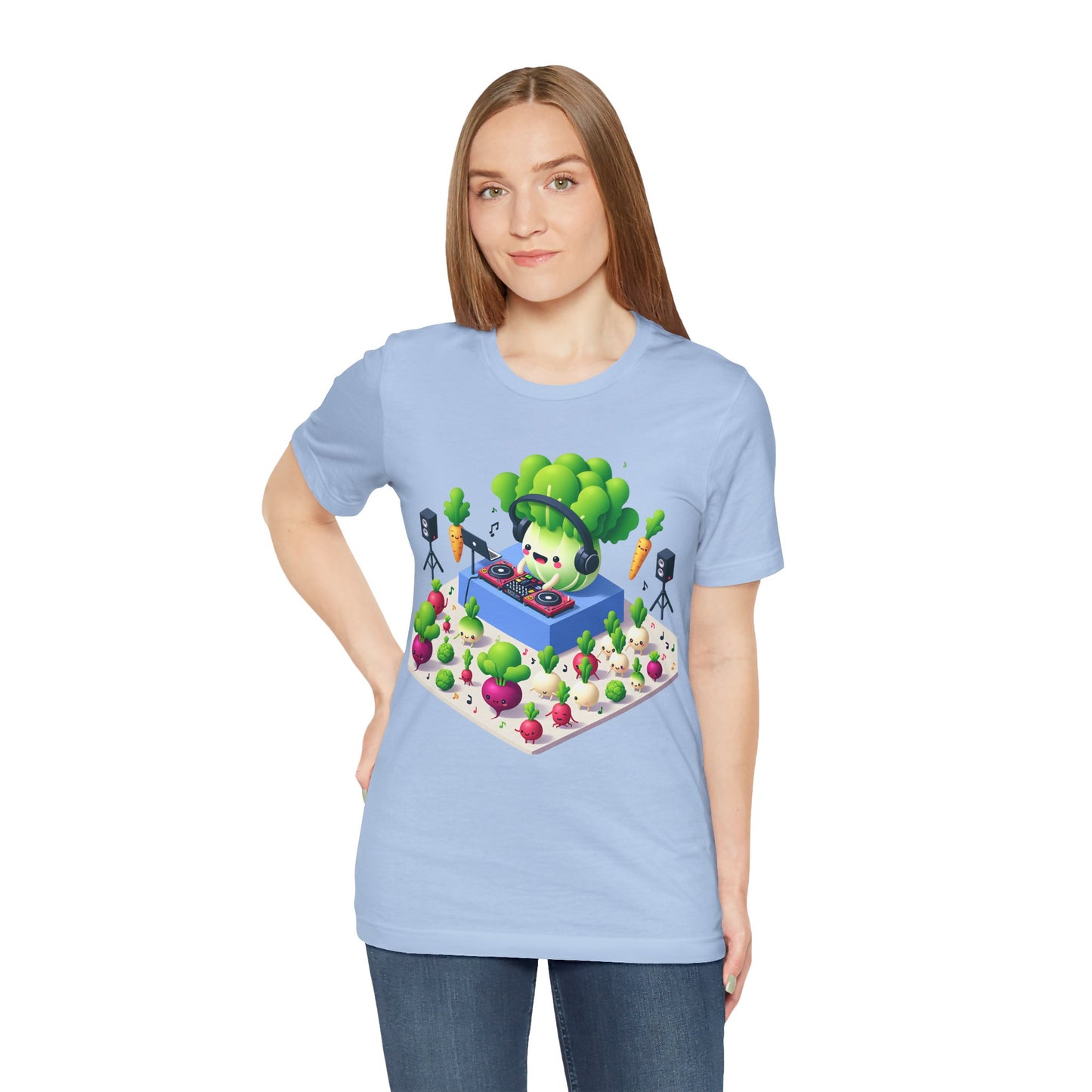 Veggie Party DJ Lettuce Turning Up the Beet T-Shirt