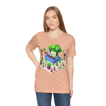 Veggie Party DJ Lettuce Turning Up the Beet T-Shirt