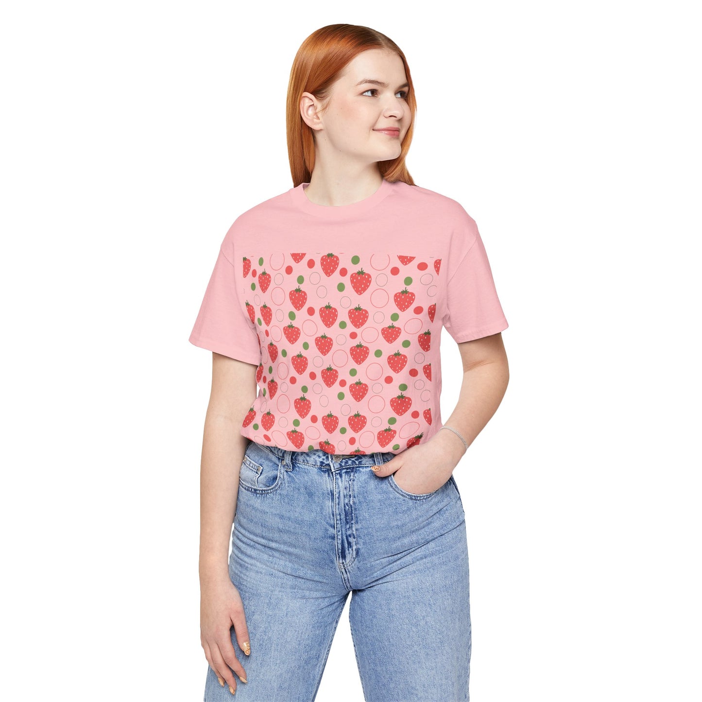 Red Strawberry Bubbles T - Shirt - T - Shirt - Kristine Celestine