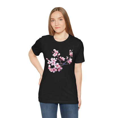 Japanese Cherry Blossom T - Shirt (vL) - T - Shirt - Kristine Celestine