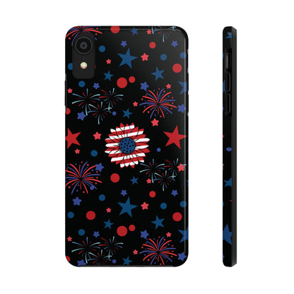 Starry Night America Tough Phone Case for iPhone and Samsung Galaxy