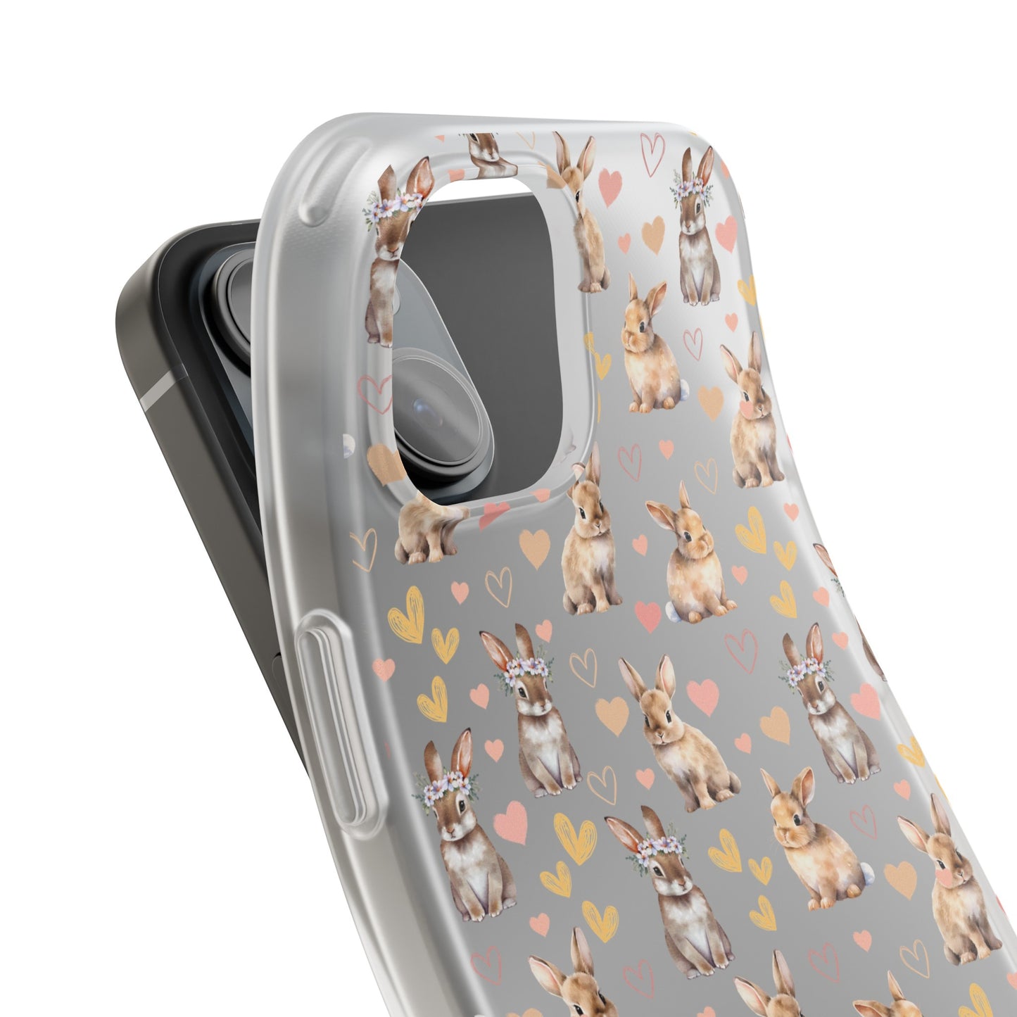 Bunny Love Flexible Phone Case iPhone Case Samsung Galaxy - Phone Case - Kristine Celestine