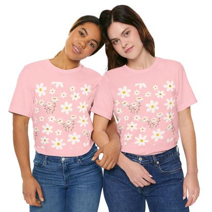 Daisy Meadow Flower Shirt - T - Shirt - Printify - Kristine Celestine