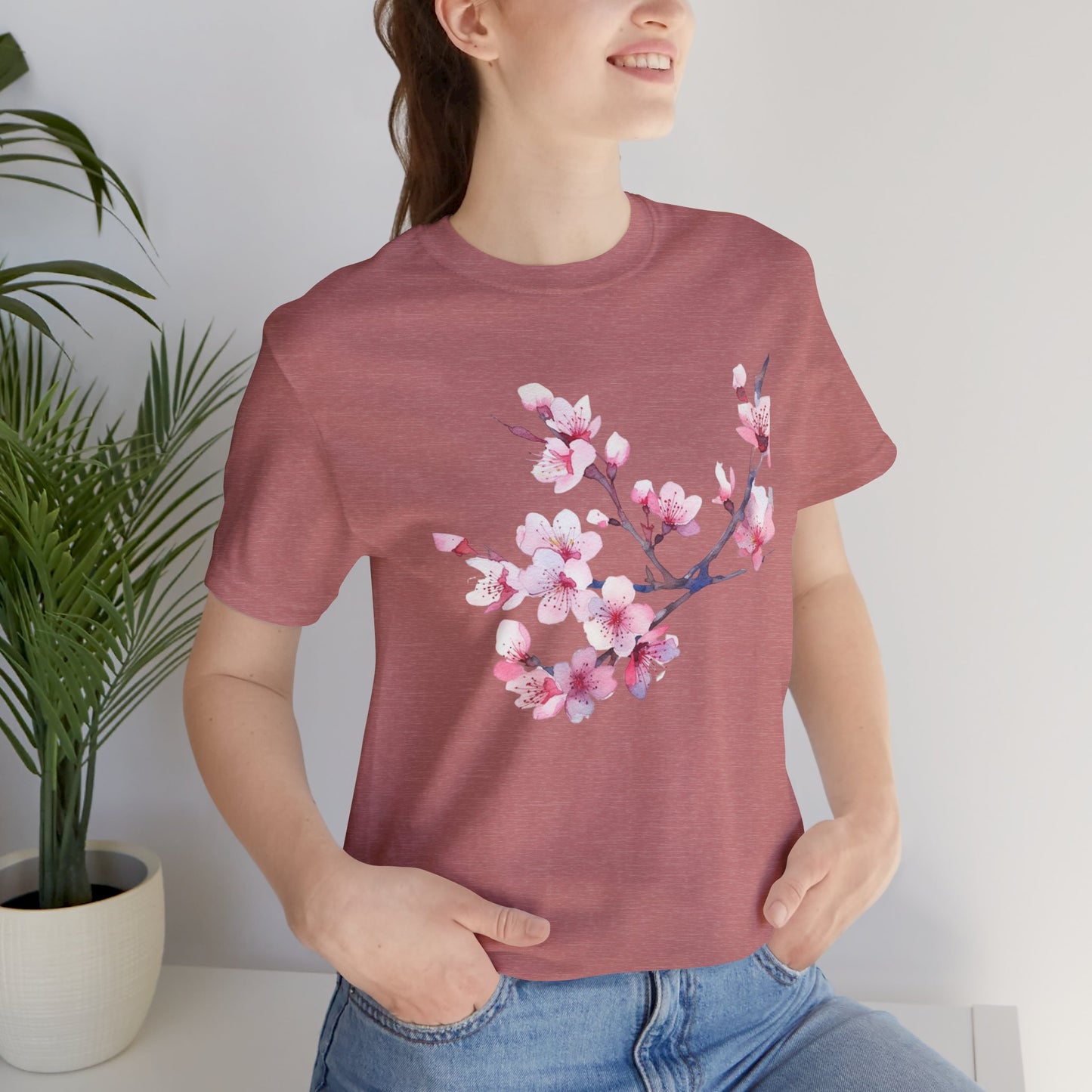 Japanese Cherry Blossom T - Shirt (vL) - T - Shirt - Kristine Celestine