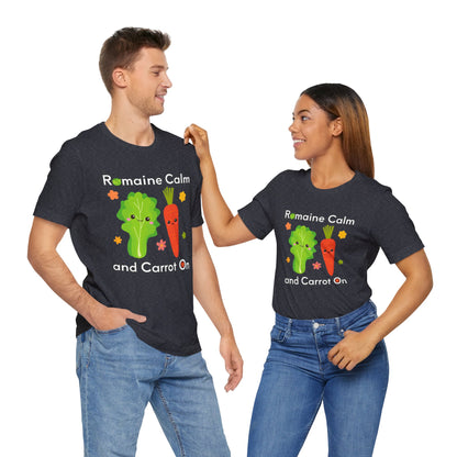 Romaine Calm and Carrot On T-Shirt